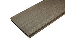 Сайдинг 180-14-3000 с тиснением 3D Серый (3м) Groentec ДПК