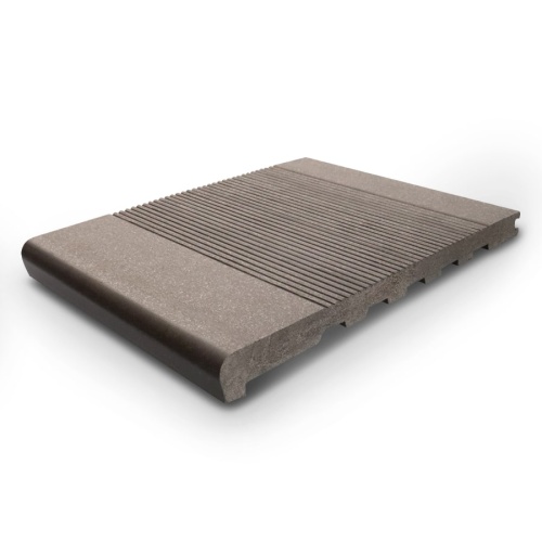 Ступень 322-30-4000 полнотелая брашированная Венге (4м) Groentec ДПК